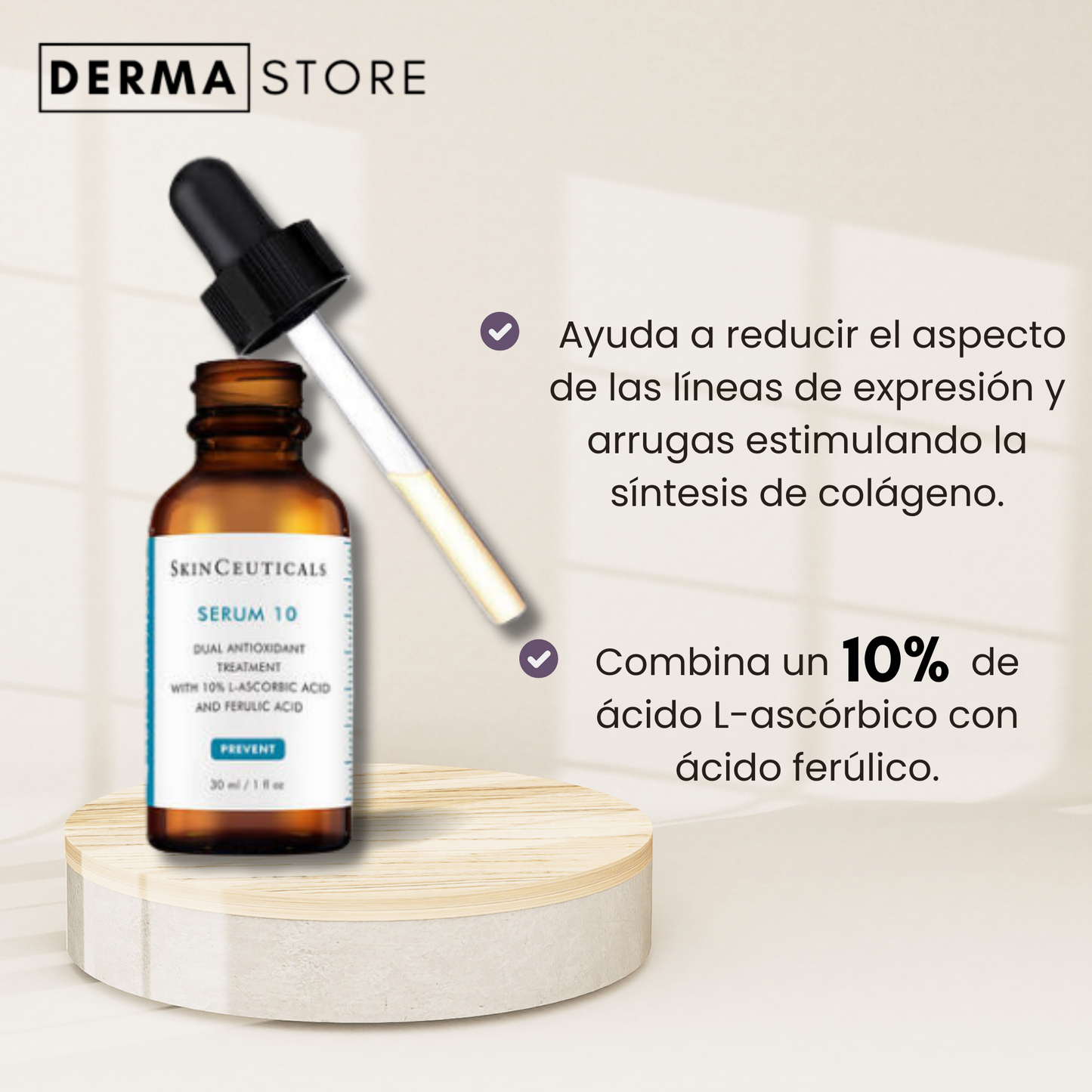 Serum 10 Antioxidante y Anti Edad Skinceuticals