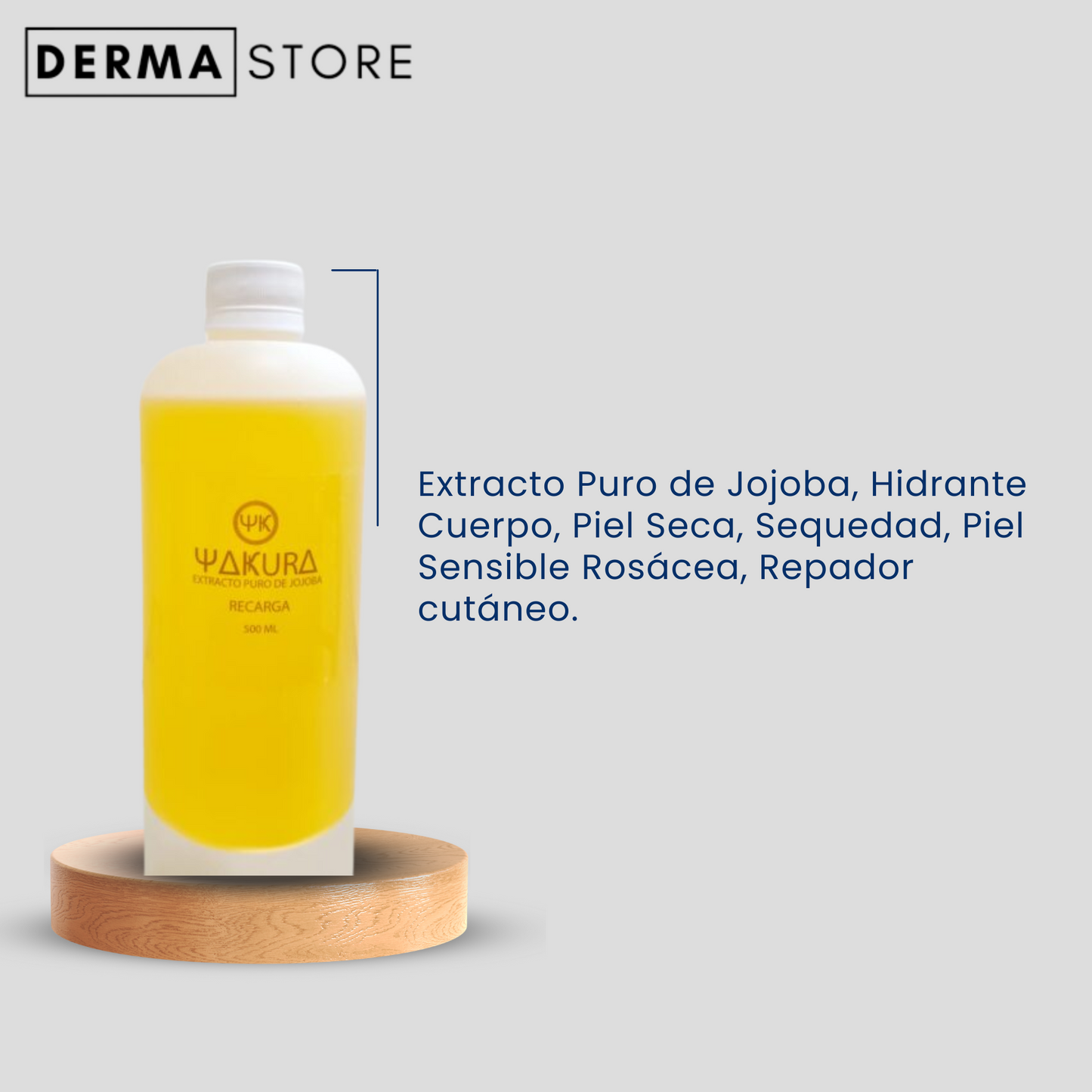 Extracto Puro de Jojoba 500 ml